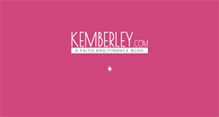 Desktop Screenshot of kemberley.com